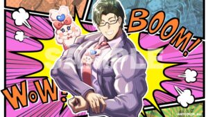 五木左京さまエイプリルフールイラスト_カラー