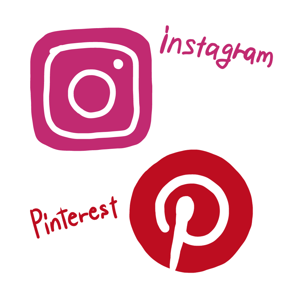 Instagram　Pinterest